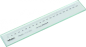 Preview: Mitutoyo Working Glass Scale + Inspection Cert., 0.5mm