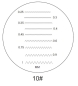 Preview: Peak measuring scales, 26mm