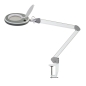 Preview: Lumeno #8213/8215 - Workbench Magnifier Lamp Ø127mm - 96 LEDs+