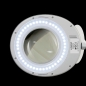 Preview: Lumeno #8213/8215 - Workbench Magnifier Lamp Ø127mm - 96 LEDs+