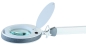 Preview: Lumeno #851X - Workbench Magnifier Lamp Ø152mm - 80 LEDs+