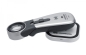 Preview: SCHWEIZER Tech-Line Illuminated handheld magnifier, with LEDs, induction, incl. charging pad