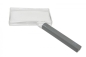 Preview: Hand magnifier, 2x, 100x50mm, transparent lens frame