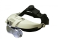 Preview: Headband Magnifier Strap + 2 LED [Various Magnifications]
