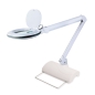 Preview: Lumeno #861XGR - Workbench Magnifier Lamp Ø110x150mm - 60 LEDs+