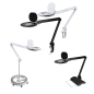 Preview: Lumeno #861XGR - Workbench Magnifier Lamp Ø110x150mm - 60 LEDs+