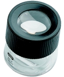 Schweizer measuring magnifier - 10x Ø30mm - Aplanatic