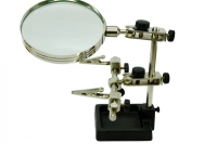 Magnifier 2x, 90mm with "third hand"