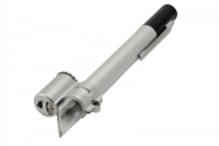 Pocket microscope 25x, with LED and scale