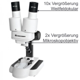 BRESSER JUNIOR 20x Stereo Microscope