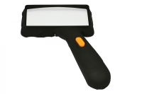 Rectangular Hand Magnifier - 2x with LED