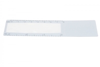 Bookmark magnifier with ruler, 3x