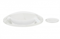 Lens 5x, plano-convex, plastic