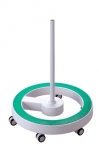 Lumeno #6159 Rolling Tripod with foot ring - designer version