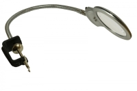 Lamp magnifier bifocal, 2 LED (flexible neck)