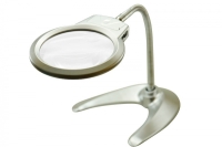 Lamp magnifier bifocal, 2 LED (flexible neck)