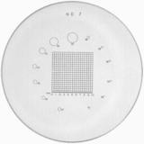 Reticle Black Copy for PEAK 1983, 2004, 2028, 2049, KIMAG®-10