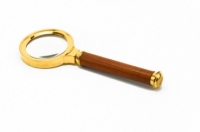 Classic Magnifier - Wooden Handle - 5x  Ø30mm