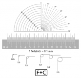 F+C Optik - Scale Magnifier 8x