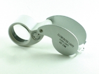 Folding Magnifier - 10x 25mm - LED