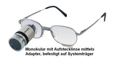 Eschenbach Reading Cap Adapter Kepler-System / Monocular 4.2x12 und 6.0x16