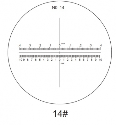 Peak measuring scales, 26mm