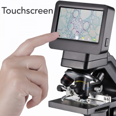 BRESSER Biolux Touch 5MP HDMI digital Microscope for School and Hobby
