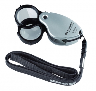 Schweizer Precision Magnifier - 3/5x 38mm - Double Lens