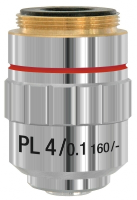BRESSER Plan Achromatic Objective Lens 4x
