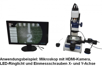 Mitutoyo HDMI USB camera set for TM microscopes