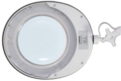 Lumeno LED magnifying lamp, Ø127mm