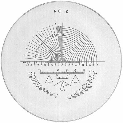 Reticle Black Copy for PEAK 1975, 1998, 1999, 2015