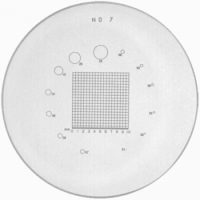 Reticle Black Copy for PEAK 1975, 1998, 1999, 2015