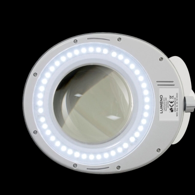 Lumeno #8213/8215 - Workbench Magnifier Lamp Ø127mm - 96 LEDs+