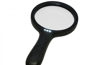 Large Hand Magnifier [Ø138mm, 120Ømm] with LED