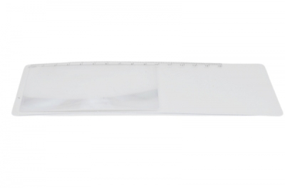 Big bookmark magnifier with ruler, 3x