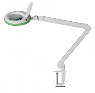 Lumeno LED magnifying lamp, Ø127mm