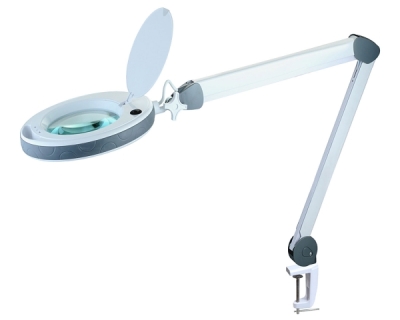 Lumeno LED magnifying lamp, Ø150mm