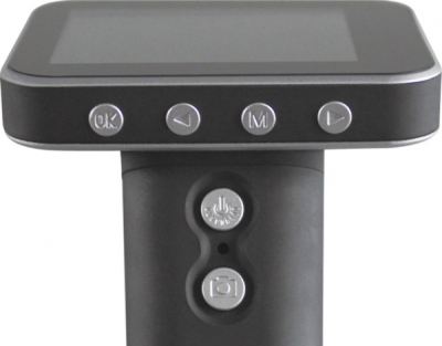 Digital distance and positioning measuring system with VGA camera and zoom factor