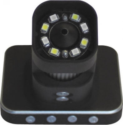 Digital distance and positioning measuring system with VGA camera and zoom factor