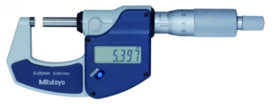 Mitutoyo Digital micrometer 0-25mm, without data output