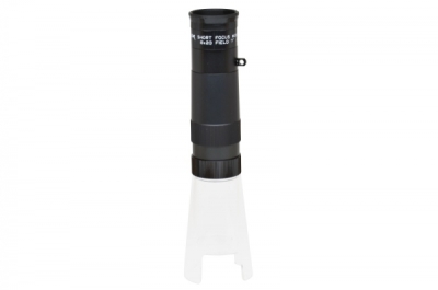 PEAK monocular 8x20, with close-up lens (microscope): 25x