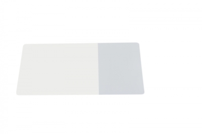 Credit card magnifier, magnifying field round, rectangular or all-over
