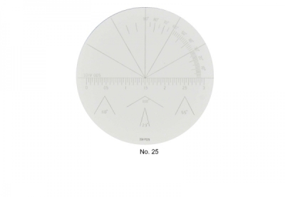 Measuring scale for PEAK measuring microscope 2008 series