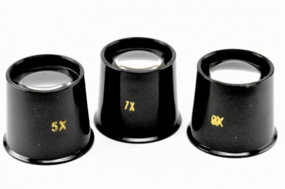 Watchmaker Loupe - 5x, 7x or 9x Ø25 mm - Aplanatic