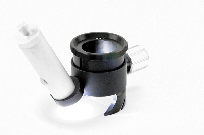 Crack Loupe - Aplanatic High Grade Steel Magnifier 'Push-Focus'