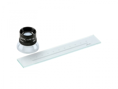 PEAK 1972 glass ruler