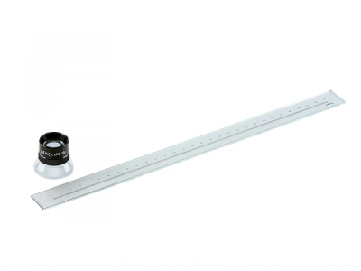 PEAK 1972 glass ruler