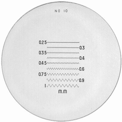Reticle Black Copy for PEAK 1983, 2004, 2028, 2049, KIMAG®-10