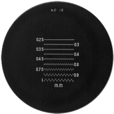 Reticle White Copy for PEAK 1983, 2004, 2028, 2049, KIMAG®-10